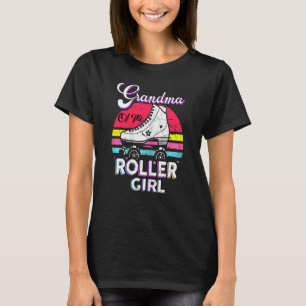 Womens Matching Bday Retro Roller Skating Grandma T-Shirt