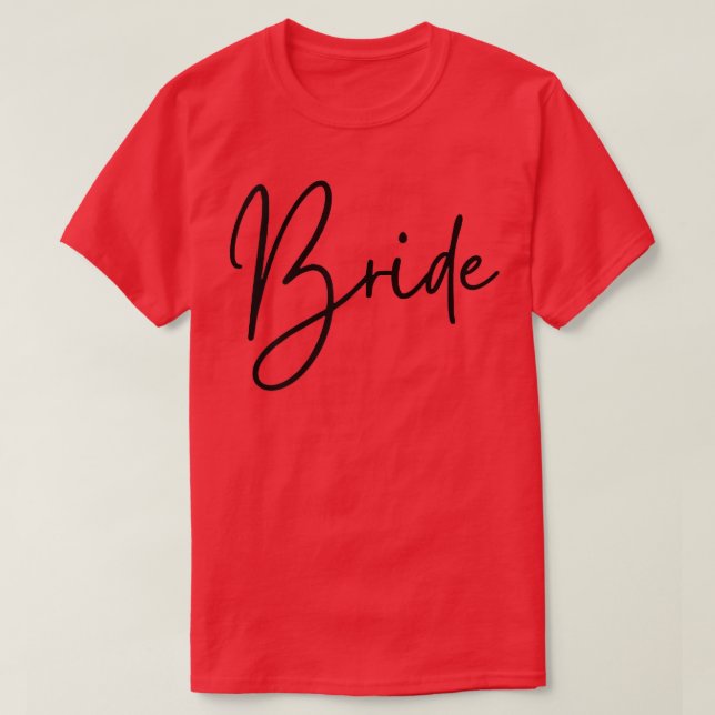 Women's Matching Getting Ready Bride Wedding Party T-Shirt (Design Front)