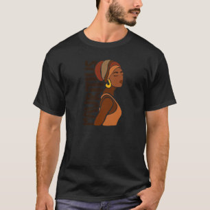 Womens Mauritius Mauritian Souvenir Black African T-Shirt