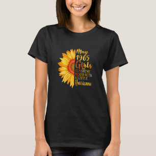 Womens May Girls 1965 57th Birthday 57 Years Old T-Shirt