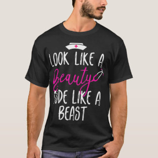 Womens Medical Coder Woman Beauty EMS Coding  T-Shirt