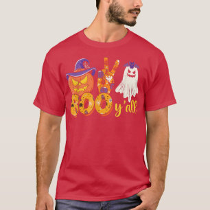 Womens men Scary spooky Halloween witches funny qu T-Shirt