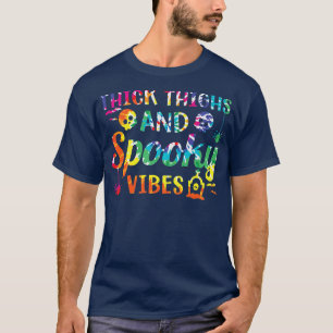 Womens men Scary spooky Halloween witches funny qu T-Shirt