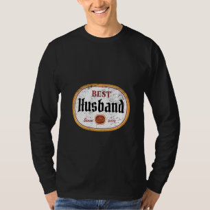 Womens Mens 11th Wedding Anniversary Best Husband T-Shirt