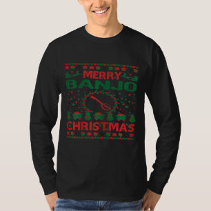 Womens Merry Banjo Christmas Ugly Sweater