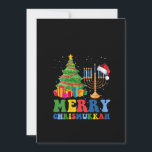 Womens Merry Chrismukkah 2022 Happy Hanukkah Chris Holiday Card<br><div class="desc">This is a great gift for your family,  friends during Hanukkah holiday. They will be happy to receive this gift from you during Hanukkah holiday.</div>