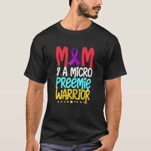 Womens Micro Preemie Nicu Preterm Birth Nurse Awar T-Shirt