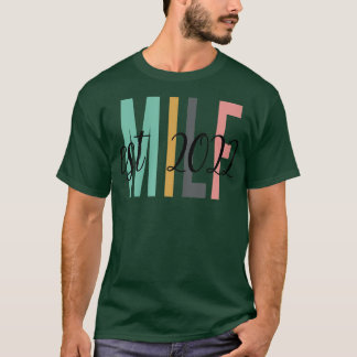 Womens MILF Est  T-Shirt