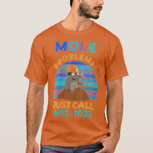 Womens Mole Day Mole Problems Just Call Avogadros  T-Shirt
