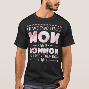 Womens Mommom Mum Mum Granna Nanna Grandma T-Shirt