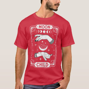 Womens Moon Child Witchy Halloween Thick Thighs Wi T-Shirt