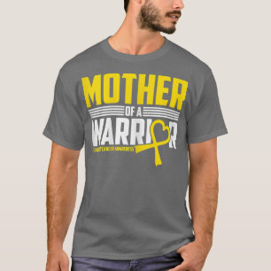 Womens Mother Childhood Cancer Awareness Survivor T-Shirt