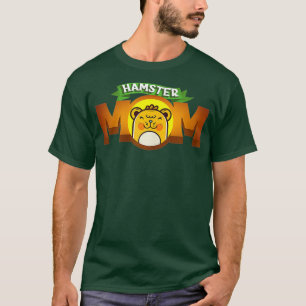 Womens Mothers Day Cute Hamster Mum Tees For