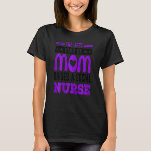 Womens Mother's Day The Best Kind Of Mum Raises A T-Shirt