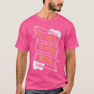 Womens Motivational Acoustic Guitar Player Design T-Shirt