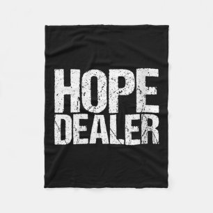 Womens Motivational Hope Er V-neck  Fleece Blanket