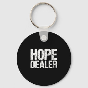 Womens Motivational Hope Er V-neck Key Ring