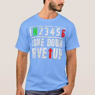 Womens Motorcycle Gear Shift Manual ransmission bi T-Shirt