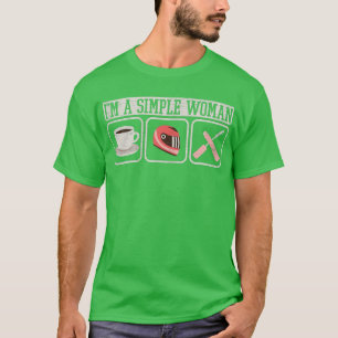 Womens Motorcyclist Biker Motorcycle Rider T-Shirt