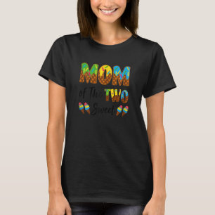 Womens Mum Of The Two Swee Ice Cream  Sweetie Mama T-Shirt