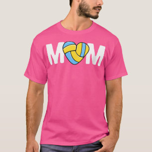 Womens Mum Water Polo Shirt Mother Mama Team Playe