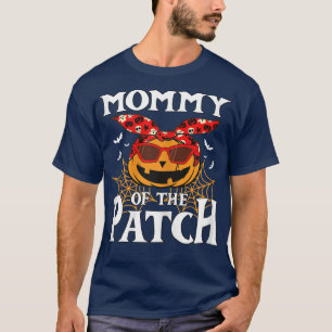 Womens Mummy Halloween Costume Funny Family Hallow T-Shirt