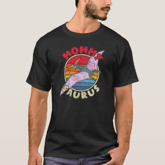 Womens Mummy Saurus I Pterodactylus I Family Match T-Shirt