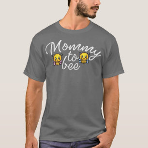Womens Mummy To Be Pregnancy Announcement Gender R T-Shirt