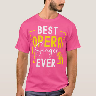 Womens Music Musical Choir Opera Singer T-Shirt