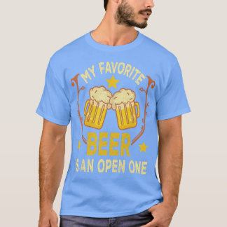 Womens My Favourite Beer Is An Open One T-Shirt