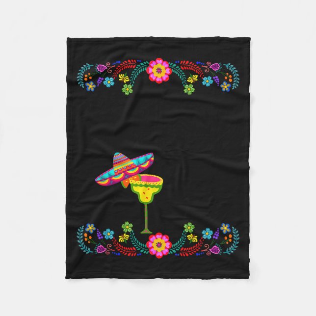 Womens my final fiesta bride bachelorette party pi fleece blanket (Front)