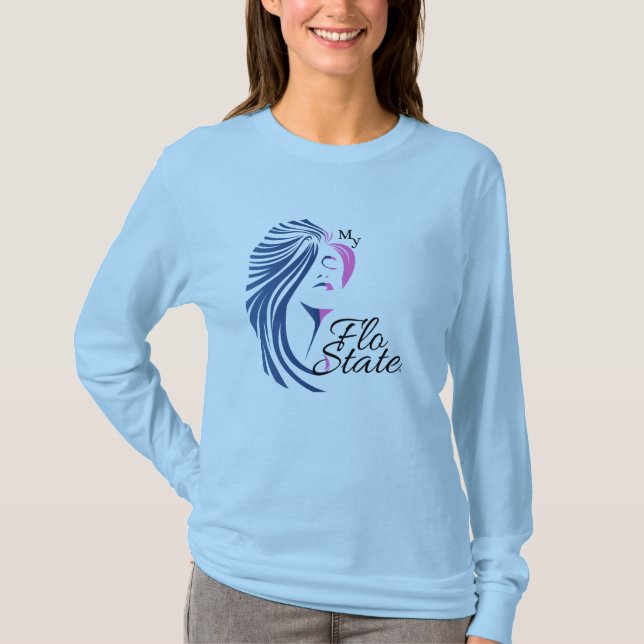 Women's My FloState Long Sleeve Tee (Front)