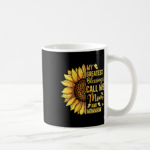 Womens My Greatest Blessings Call Me Mum And Momma Coffee Mug