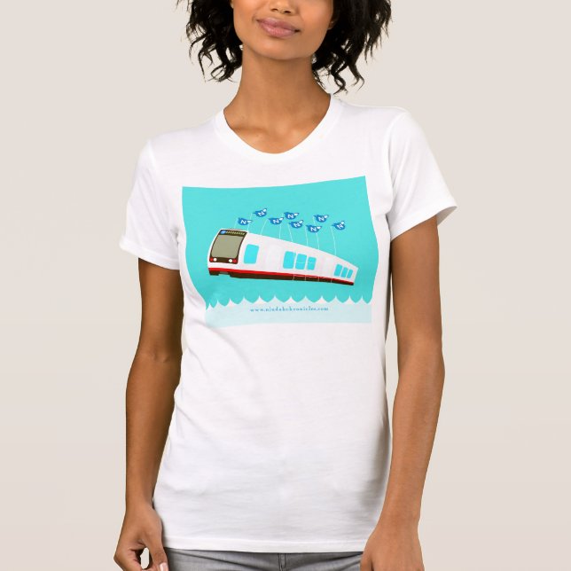Women's N Judah Failwhale T shirt (Front)