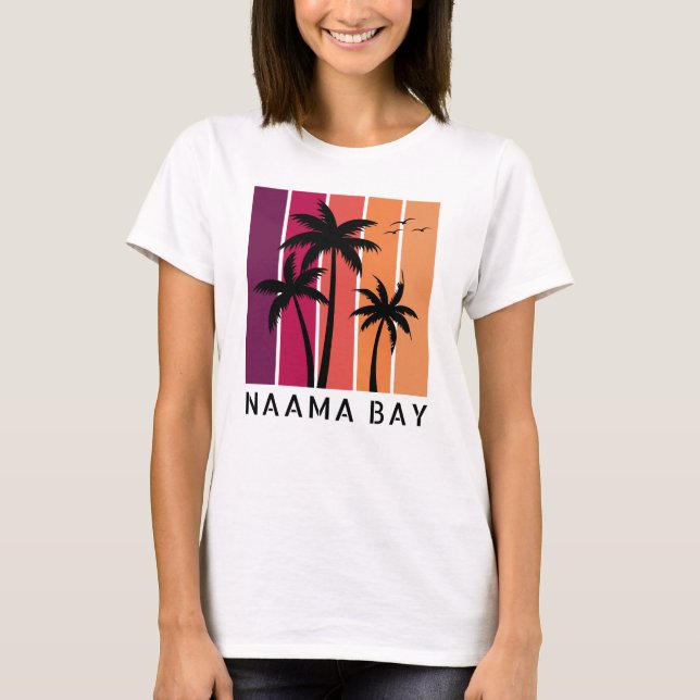 Women's Naama Bay Vintage Sunset T-Shirt (Front)