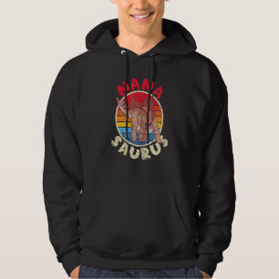 Womens Nana Saurus I Stegosaurus Stenops I Family Hoodie