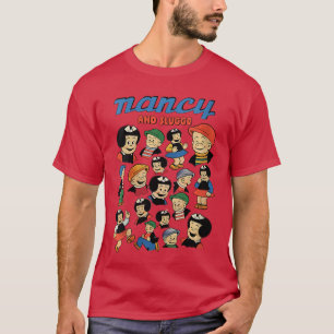 Womens Nancy and Sluggo Comic Multiples of Nancy a T-Shirt