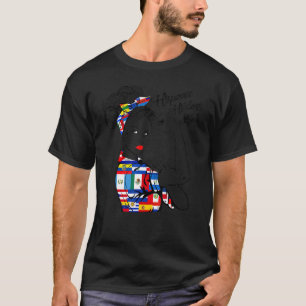 Womens National Hispanic Heritage Month Latina Wom T-Shirt