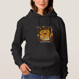 Womens Naughty Foodie Pun Pankakke Hoodie