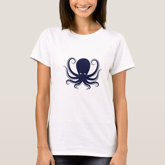 Women's Nautical Octopus Top (Front)