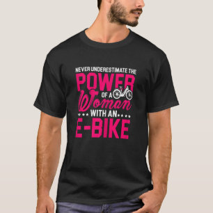 Womens Never Underestimate The Power Of A Woman Wi T-Shirt