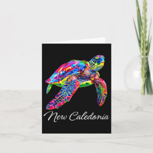 Womens New Caledonia V-neck  Card