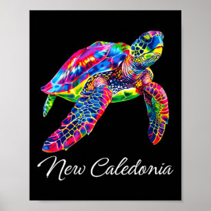 Womens New Caledonia V-neck  Poster