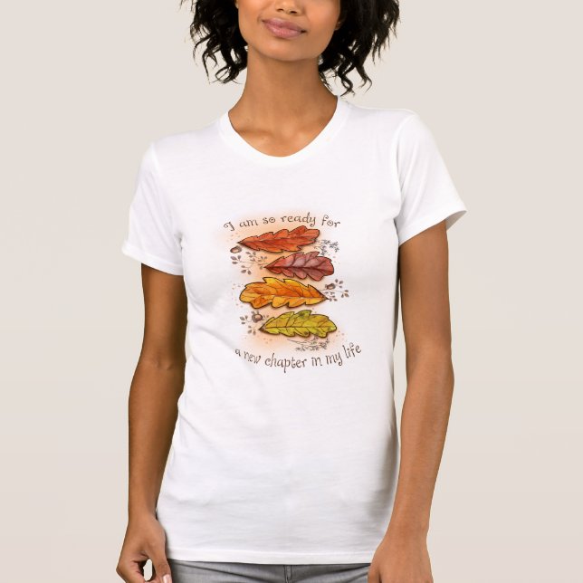 Women's "New Chapter" Motivational T-Shirt  (Front)