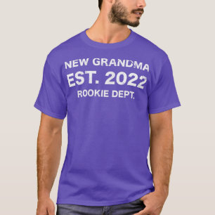 Womens New Grandma Est T-Shirt