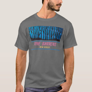 Womens New Jersey Pine Barrens Horror House VNeck T-Shirt