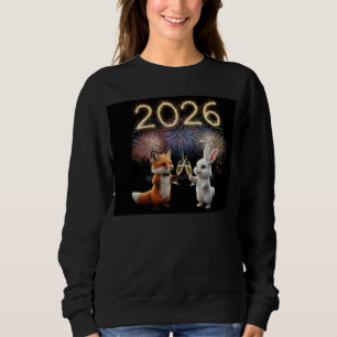  Women's new year celebration Sweat Shirt AI Used