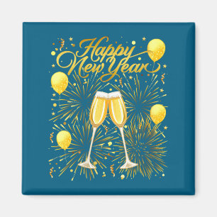 Womens New Years Eve Party Sylvester 2026 Happy Ne Magnet