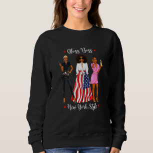 Womens New Yorker Hairdresser New York Hairdressin Sweatshirt