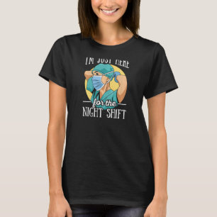 Womens Night Shift Nurse Appreciation Quote for a T-Shirt